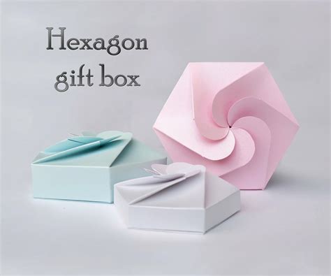 hexagonal gift box